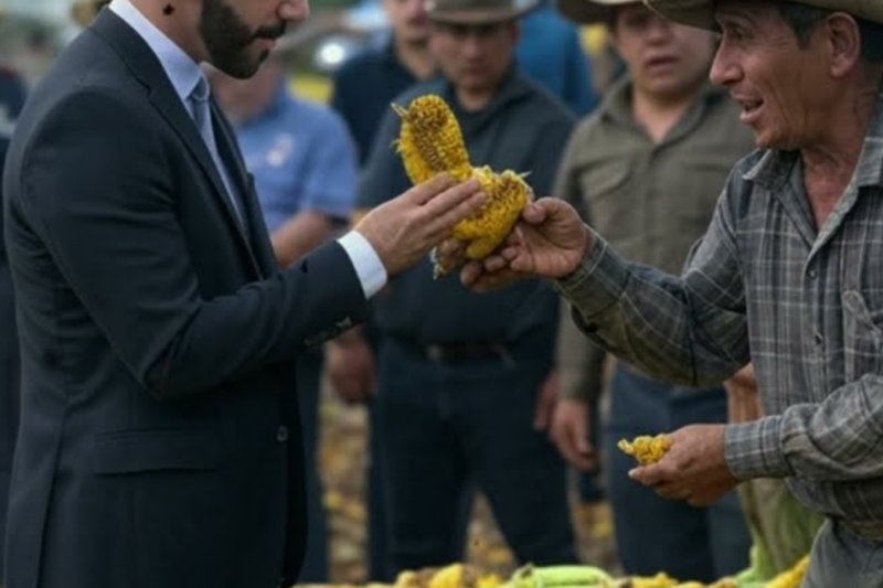 Campesino confronta a Bukele por la crisis agrícola – Las 4 palabras que transformaron su vida
