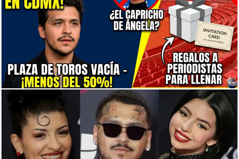 El Ocaso de un Ídolo: Nodal Fracasa en la CDMX Mientras el Fantasma de Cazzu y los Escándalos de Ángela Aguilar Hunden su Carrera
