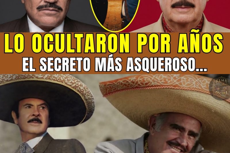 Vicente Fernández: El ASQUEROSO Secreto que lo Unía a Antonio Aguilar… Nadie Debía Saberlo Jamás