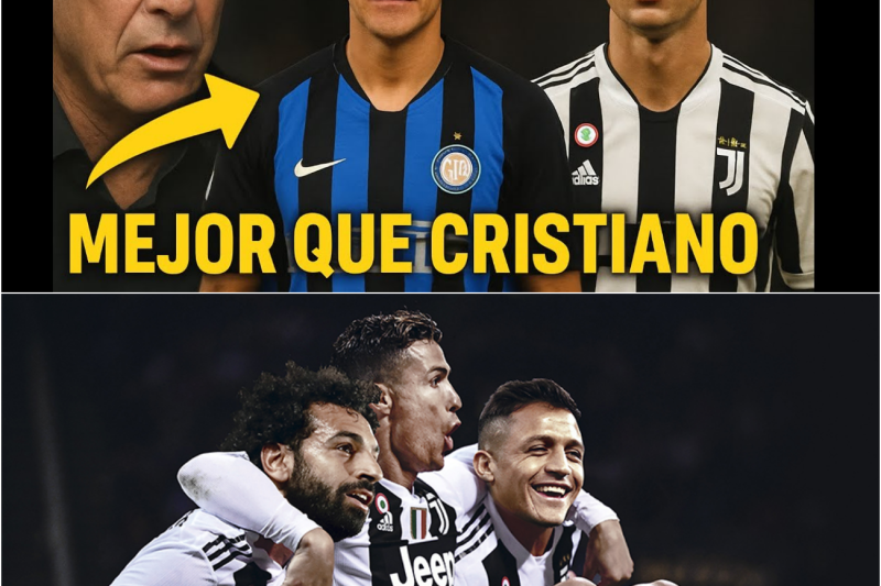 LEYENDA del fútbol ITALIANO CONFIESA: ‘Alexis Sánchez era MEJOR que CRISTIANO RONALDO en…’
