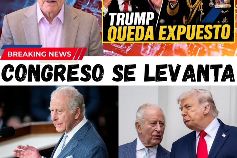 Carlos III sacude Washington sin nombrar a Trump.
