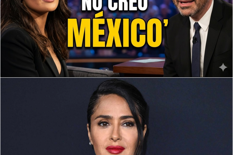 Jimmy Kimmel HUMILLÓ a México EN VIVO y Salma Hayek lo DESTRUYÓ sin PIEDAD