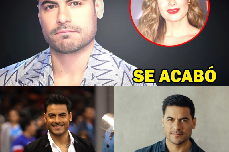 Carlos Rivera y la Confesión que Sacudió a México: “Tengo un Nuevo Amor, no Mencionen más a Cynthia”