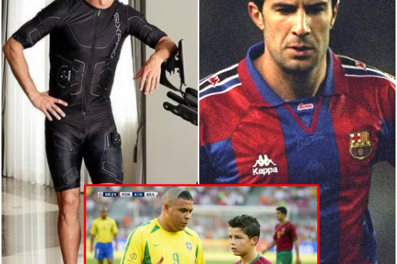 La Noche que el Mundo Descubrió a Cristiano Ronaldo: El Encuentro Mágico con Ronaldo Nazario y las Leyendas del Fútbol