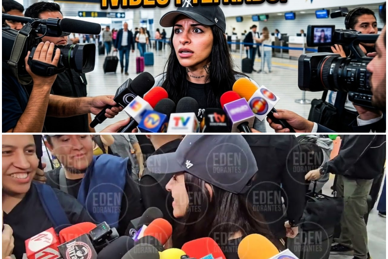 Pánico y Desesperación: Cazzu Rompe el Silencio Tras Sufrir un Salvaje y Aterrador Acoso Mediático en el Aeropuerto de México