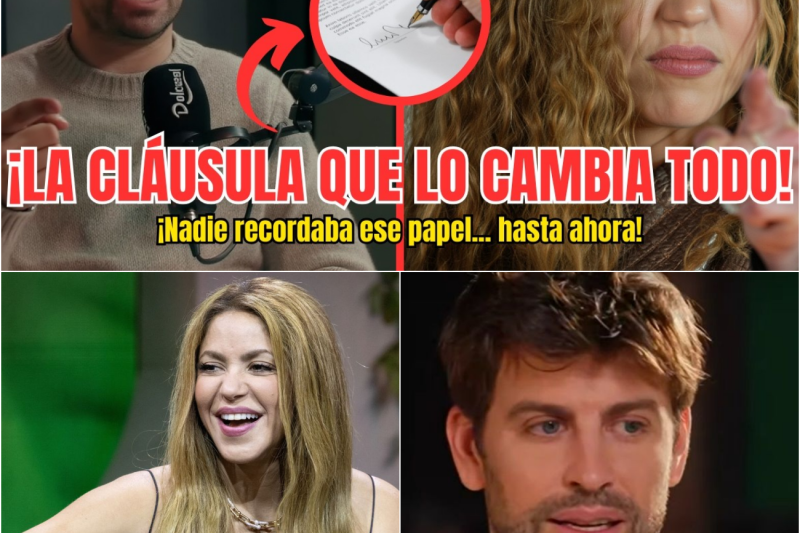 La CLÁUSULA ENTERRADA que PIQUÉ USA para ARREBATARLE MILLONES a SHAKIRA