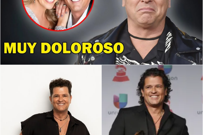 La amarga verdad sobre Carlos Vives: descubrió que su esposa lo había engañado con varios hombres.