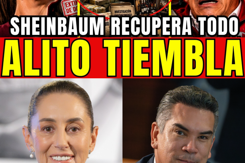 ¡Sheinbaum Acorrala a ‘Alito’ Moreno! La Verdad Sobre la Mansión de 300 Millones y el Dinero del Pueblo