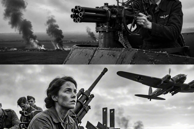How an RAF mechanic created a Gatling gun from scrap metal and shot down 7 bombers