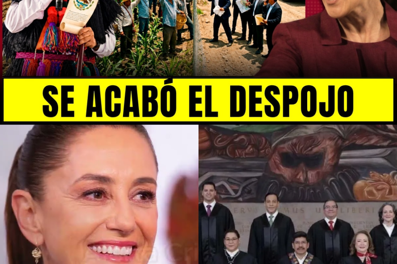 ¡El Golpe Maestro de la SCJN! Frena el Despojo de Tierras y Hace Temblar los Cimientos del PRIAN