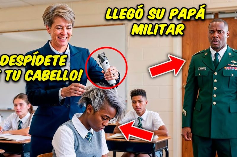 MAESTRA le Rapó la Cabeza a una Niña Negra. Pero Su PADRE, un General del Ejército, llegó.