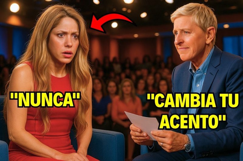 Shakira DESTROYS Ellen Live When She Asks Her to “Speak Without an Accent” – 8 Minutes That Chang…