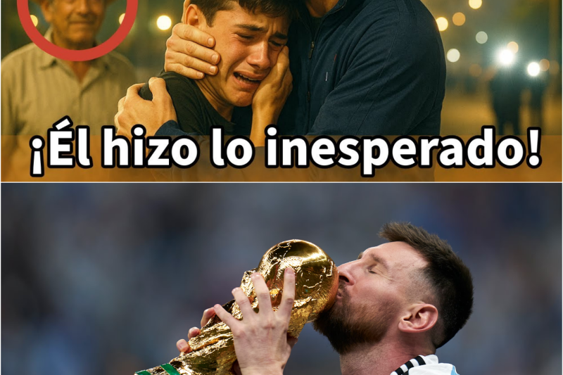 FAN VIAJA A ESCONDIDAS DE SU FAMILIA PARA VER A MESSI… PERO EL FINAL ES TOTALMENTE INESPERADO