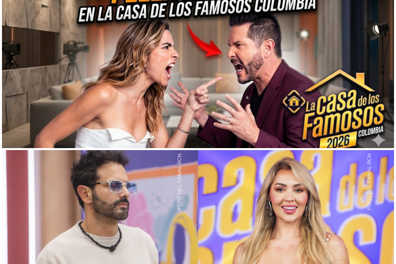 ¡Tensión al Límite en Vivo! Carla Giraldo Estalla a Gritos Contra Marcelo Cezán por la Polémica de Yuli Ruiz en La Casa de los Famosos Colombia