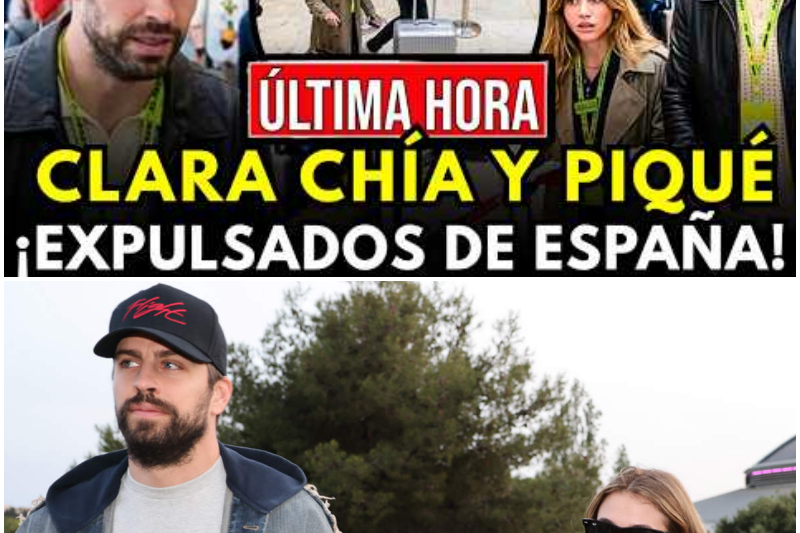 El Exilio Inevitable: La Presión Social y Mediática Empuja a Piqué y Clara Chía a una Dramática Salida de España