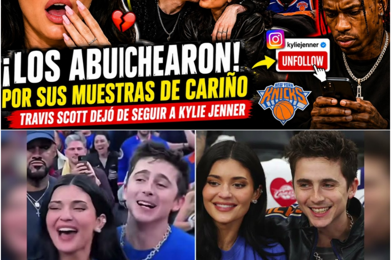 Noche de tensión en Nueva York: Kylie Jenner y Timothee Chalamet sufren desplante en primera fila mientras Travis Scott reacciona con un polémico unfollow