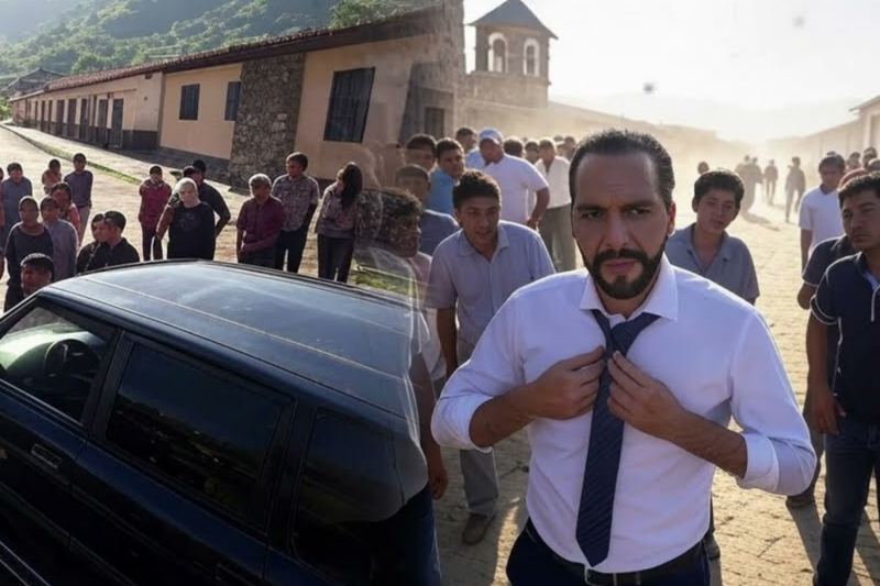 Bukele llegó al pueblo, la actitud de los aldeanos levantó sospechas – Lo que descubrió sacudió todo