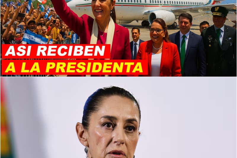 ¡🇲🇽IMPACTANTE BIENVENIDA! MULTITUD CELEBRA LA LLEGADA DE LA PRESIDENTA DE MÉXICO A PAIS MISTERIOSO