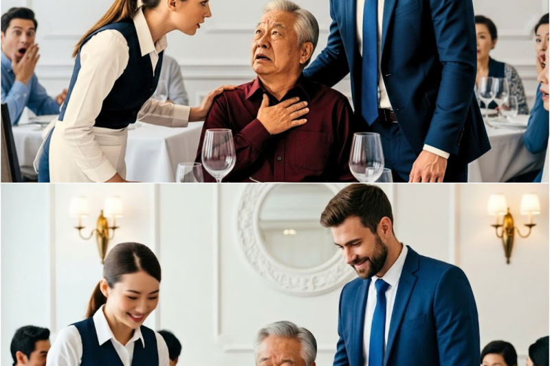 NADIE ENTENDÍA AL MILLONARIO JAPONÉS,HASTA QUE LA CAMARERA RESPONDIÓ EN JAPONÉS Y SORPRENDIÓ A TODOS
