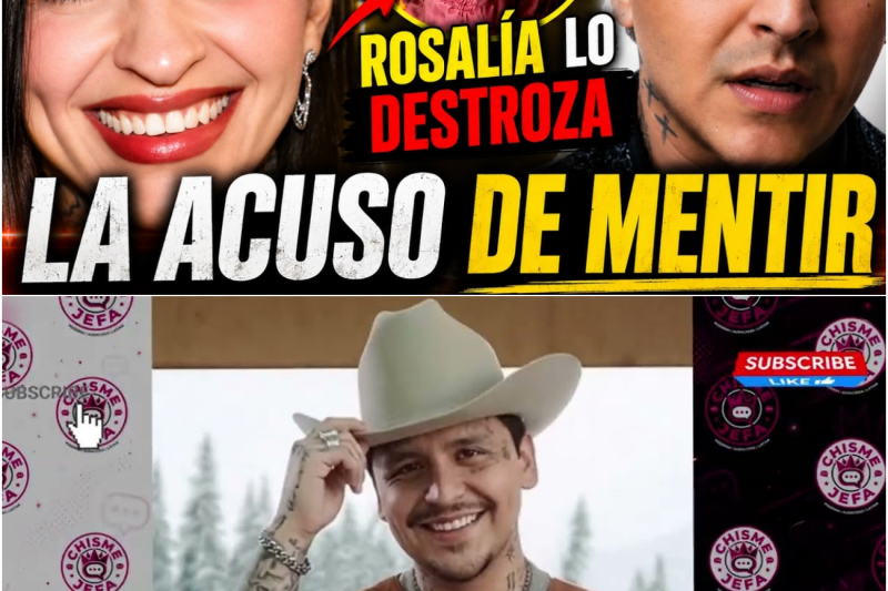 Tormenta en el entretenimiento: Christian Nodal ataca los logros de Cazzu mientras Rosalía interviene y la dinastía Aguilar entra en crisis