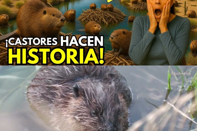 ¡EL MILAGRO PROHIBIDO DEL DESIERTO! Nadie creyó que fuera posible, pero castores “extintos” han regresado a Sonora para lograr lo que ningún gobierno alcanzó: