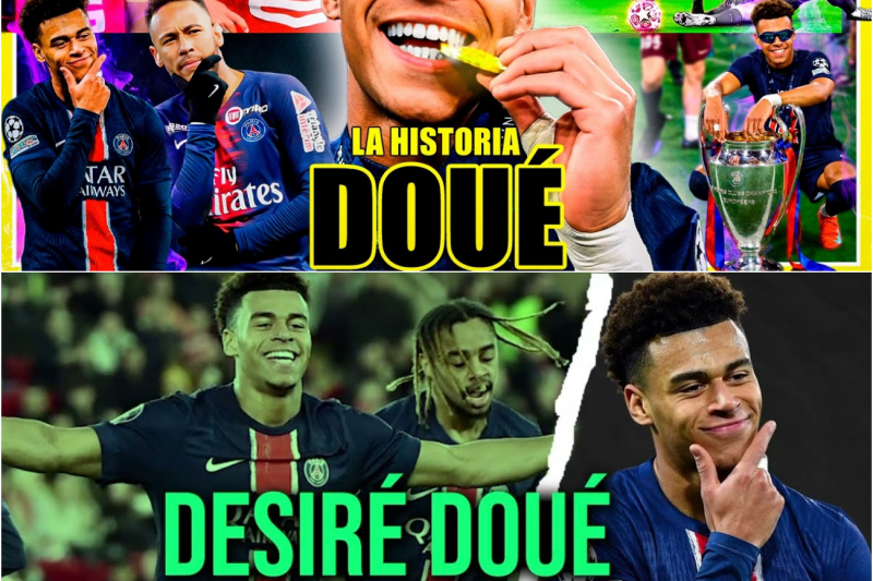 EL FRANCÉS que juega como BRASILEÑO | 🇫🇷Désiré Doué La Historia