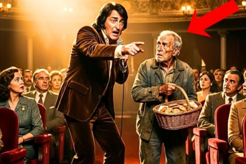Nino Bravo Vio a un Anciano VENDIENDO Galletas en su Concierto—Lo que Hizo Aquella Noche Emocionó