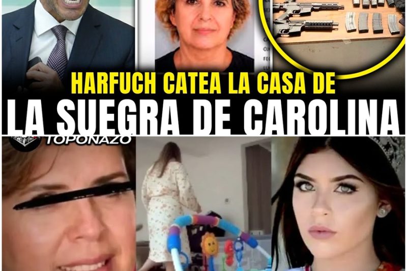 HARFUCH CATEA la CASA de la SUEGRA de CAROLINA FLORES y REVELA el MOTIVO del CRIMEN