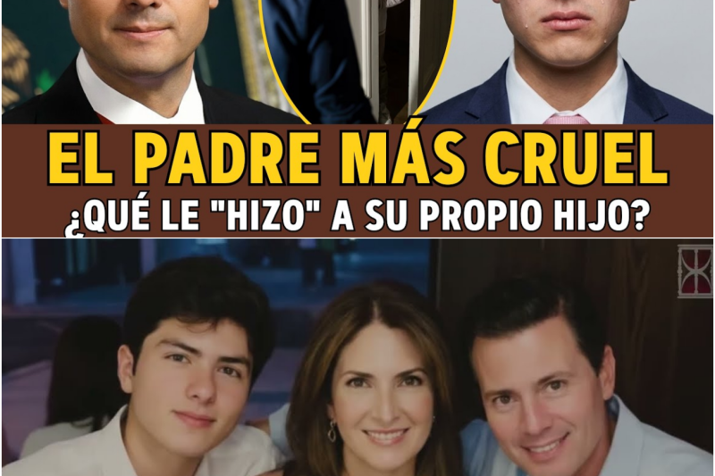 La doble vida de Enrique Peña Nieto: la historia de Diego Alejandro, el hijo ocultado por la ambición política y la batalla de una madre contra el aparato del Estado