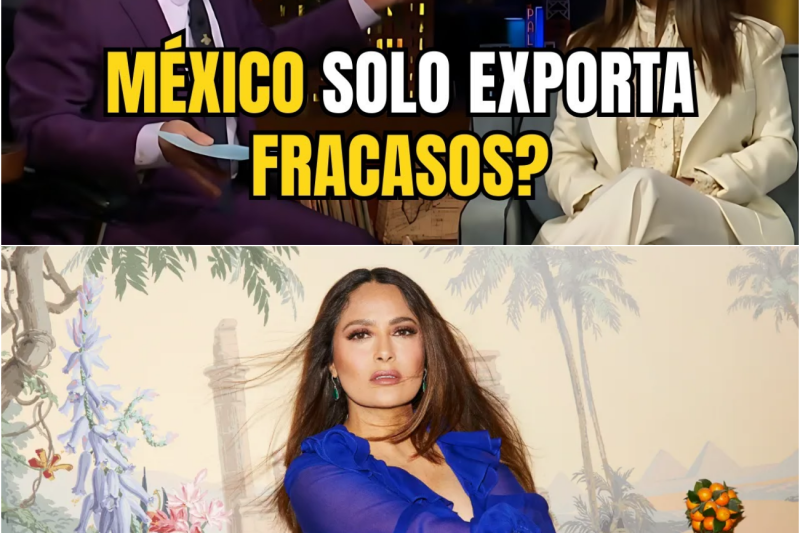 James ‘¿México solo exporta FRACASOS’ La BRUTAL respuesta de Salma te IMPACTARÁ
