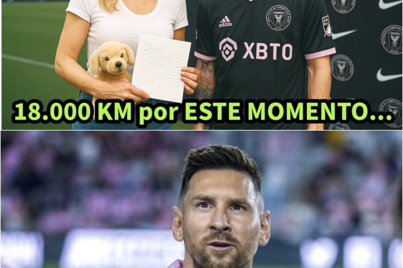 FAN ATRAVIESA UN CONTINENTE PARA ENCONTRAR A MESSI CON SU PAPÁ… PARA ENTREGARLE UN MENSAJE ESPECIAL