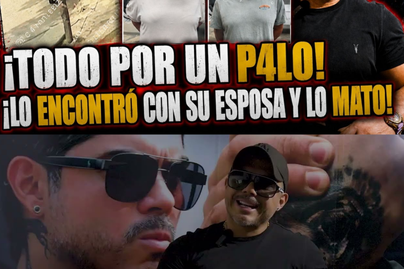 ¡LO ENCONTRÓ CON SU ESPOSA Y LO MAT0! Lo fueron a tirar a una calleee.