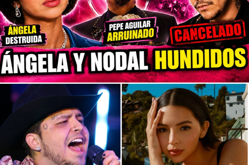 ¡ÁNGELA AGUILAR Y NODAL EN CRISIS! PEPE AGUILAR ARRUINADO POR BURLARSE DE VICENTE FERNÁNDEZ JR 
