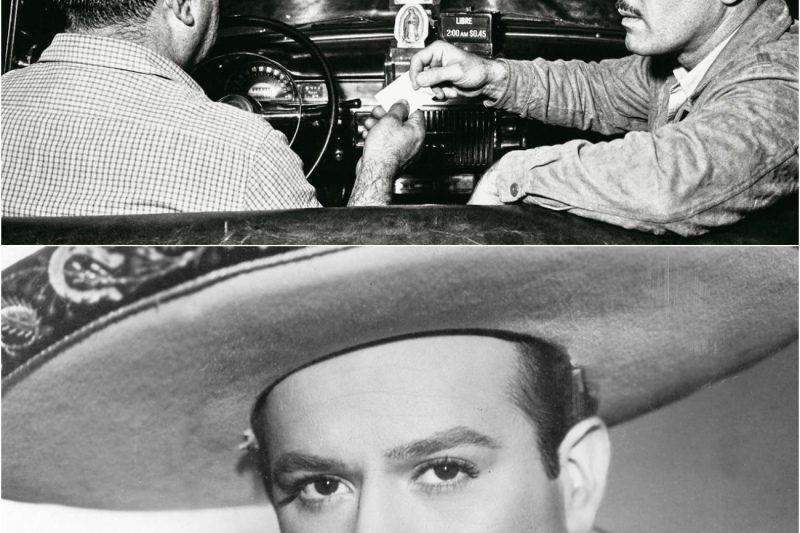 Pedro Infante dejó un papel en un taxi — el taxista lloró al leerlo