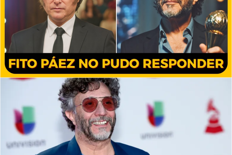 Milei Exposes Fito Páez Live – 12 Million in Subsidies Nobody Knew About