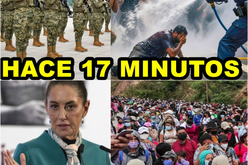 ¡La ARMADA MEXICANA expulsa a Caravana de MIGRANTES Venezolanos; deben SALIR de MEXICO