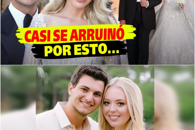 Tiffany Trump se casó con un multimillonario árabe, pero su boda casi se arruinó por ESTO…