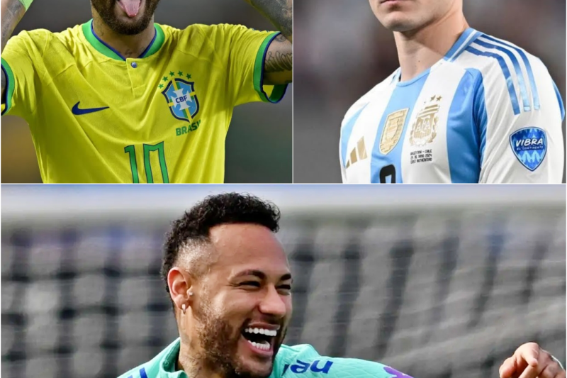Neymar humilla a los ARGENTINOS, JULIÁN ÁLVAREZ responde con CONTUNDENCIA