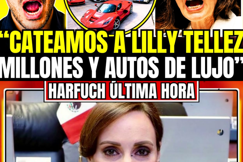 ¡HARFUCH PERFORA la MANSIÓN de LILY TELLEZ y LE DECOMISAN MILLONES y CAMIONETAS DE LUJO!