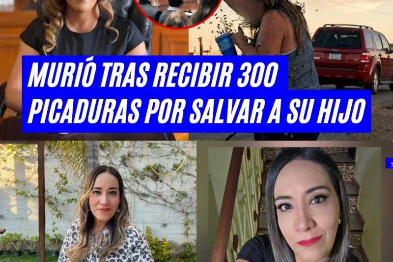 El heroico y trágico sacrificio de Uyuki Ramírez: la magistrada que dio la vida para salvar a su hijo de un enjambre de abejas