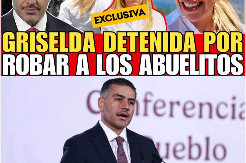 ¡DETENIDA! HARFUCH REVELA CÓMO GRISELDA VACIÓ LAS CUENTAS DE ABUELITOS EN NUEVO LEÓN