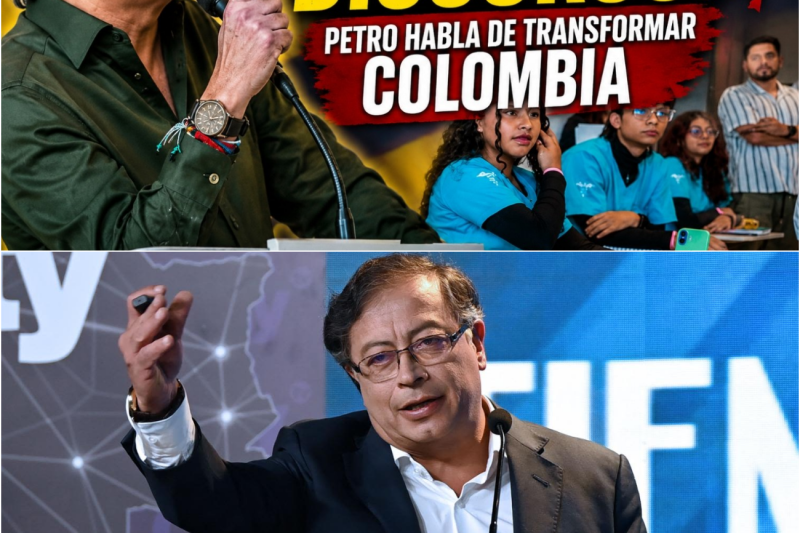¡FUERTE DISCURSO! Petro habla de transformar Colombia desde la educación