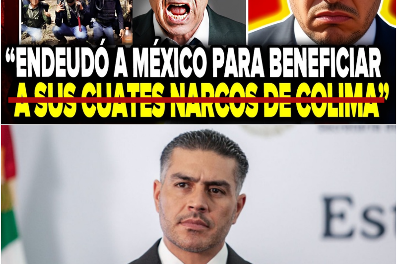 HARFUCH EXPONE los CRÍMENES SECRETOS de ERNESTO ZEDILLO: DESTAPA sus NEXOS con el CARTEL de COLIMA