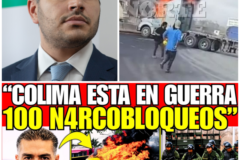 ¡El Cártel en Llamas! La Verdad Oculta Detrás de los Narcobloqueos en Colima y la Caída de “El Gringo”
