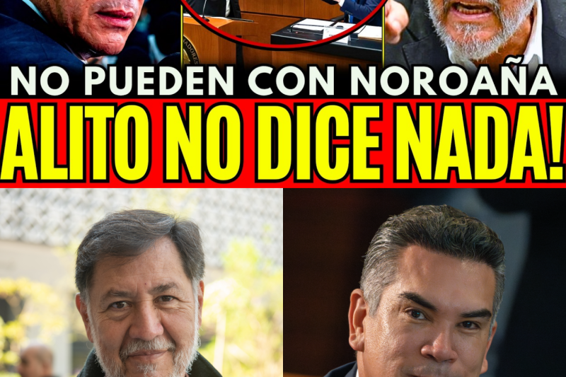 ¡El Senado en Llamas! Noroña Desenmascara a Alito Moreno y Ricardo Anaya en un Escándalo Monumental que los Medios Intentaron Ocultar
