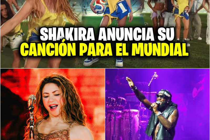 La Reina Vuelve a su Trono: Shakira Anuncia “Dai Dai”, el Nuevo y Explosivo Himno del Mundial 2026 Junto a Burna Boy