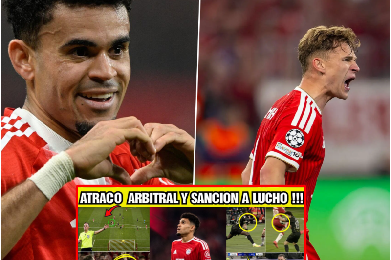 Escándalo en el Allianz Arena: El presunto favorecimiento arbitral al PSG que dejó a Luis Díaz y al Bayern Munich sin final de Champions