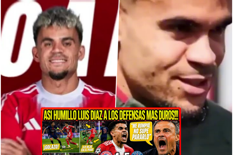 Noche mágica en París: Luis Díaz deslumbra con un gol de taco en la semifinal más loca de la Champions League
