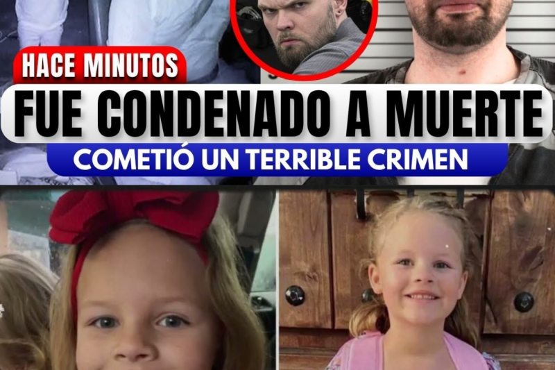 Tanner Horner condenado a pena de muerte por este horrible crimen