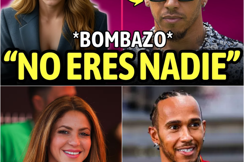 ¡POLÉMICA! Shakira ROMPE el silencio y DESTRUYE imagen de Lewis Hamilton
